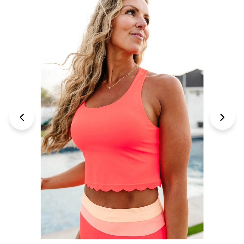 Sunkini two piece bathing suit.